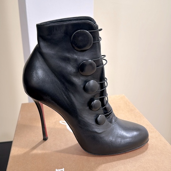 Christian Louboutin Red Bottom Boots - Picture 2 of 7
